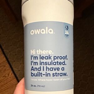 Owala Iced Breeze Water Bottle with Built-in Straw